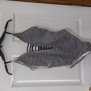 Time And Tru, Size 12-14, Checkered